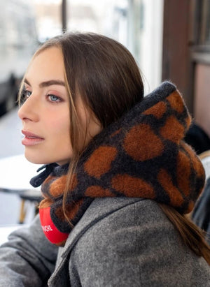 K'puche - Sudadera con capucha de alpaca Kyry | Marrón