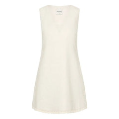 Posse - Vestido de lino Effi | Crema