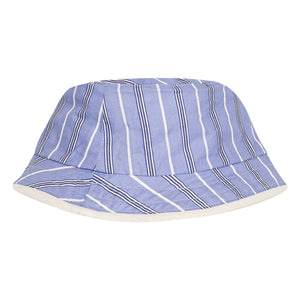 Louise Misha - Gorro de algodón orgánico Lajik Fleuri | Crema