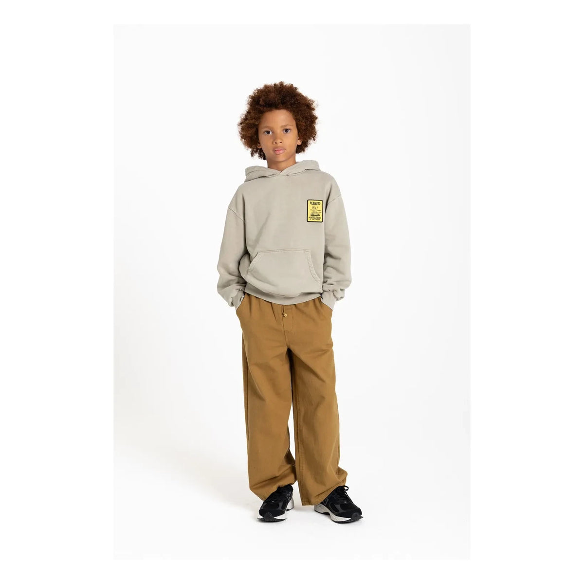 Hundred Pieces - Sudadera de algodón orgánico Pat Peanuts | Beige