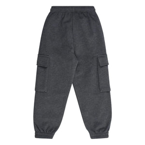 the new society - Jogger Cargo con logo | Gris oscuro