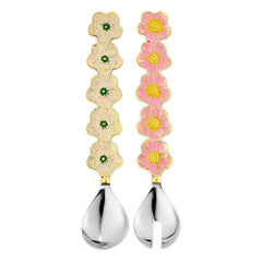 Doing Goods - Juego de servir ensalada Faye - 2 piezas | Beige