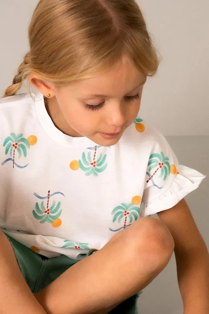 Camiseta de algodón para niño Mayoral