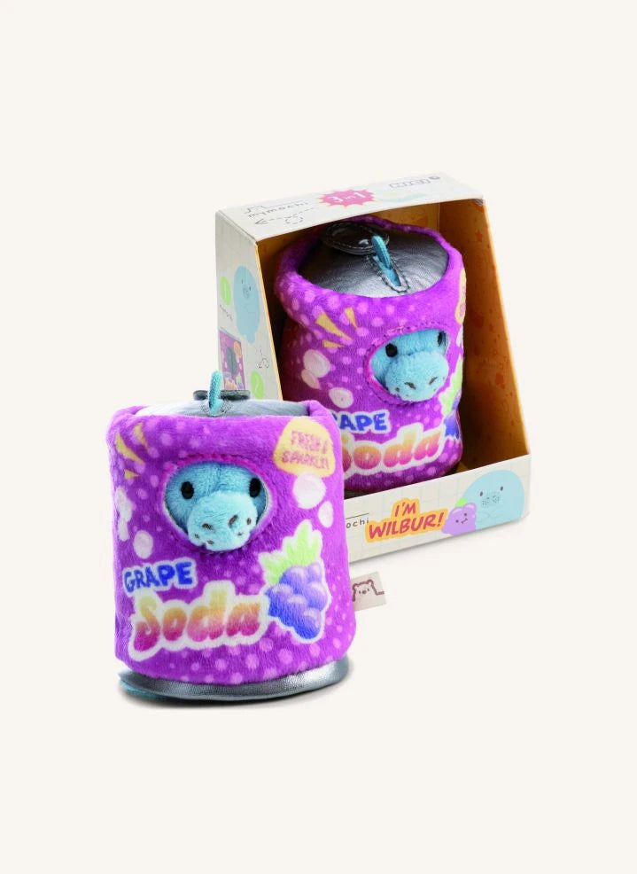 Nici - Peluche de la vaca marina Wilbur vestido de soda | Azul