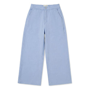 Smallable Kid - Paloma Pantalones de pernera ancha | Azul claro