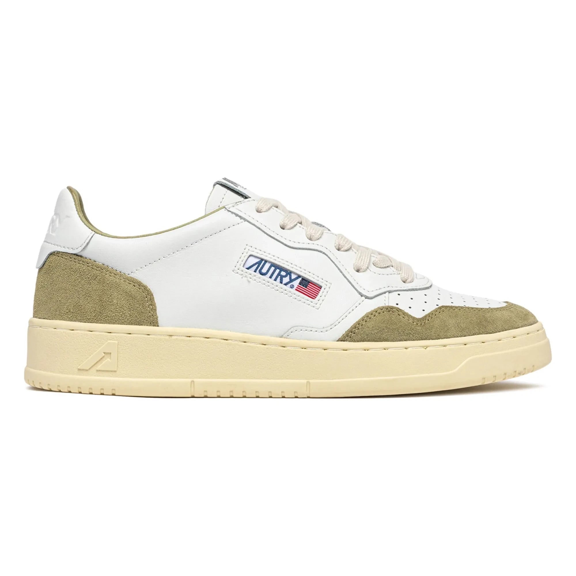 Autry - Zapatillas de deporte bajas de piel y ante Medalist | Caqui claro