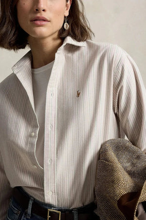 Camisa Oxford de algodón Polo Ralph Lauren para mujer