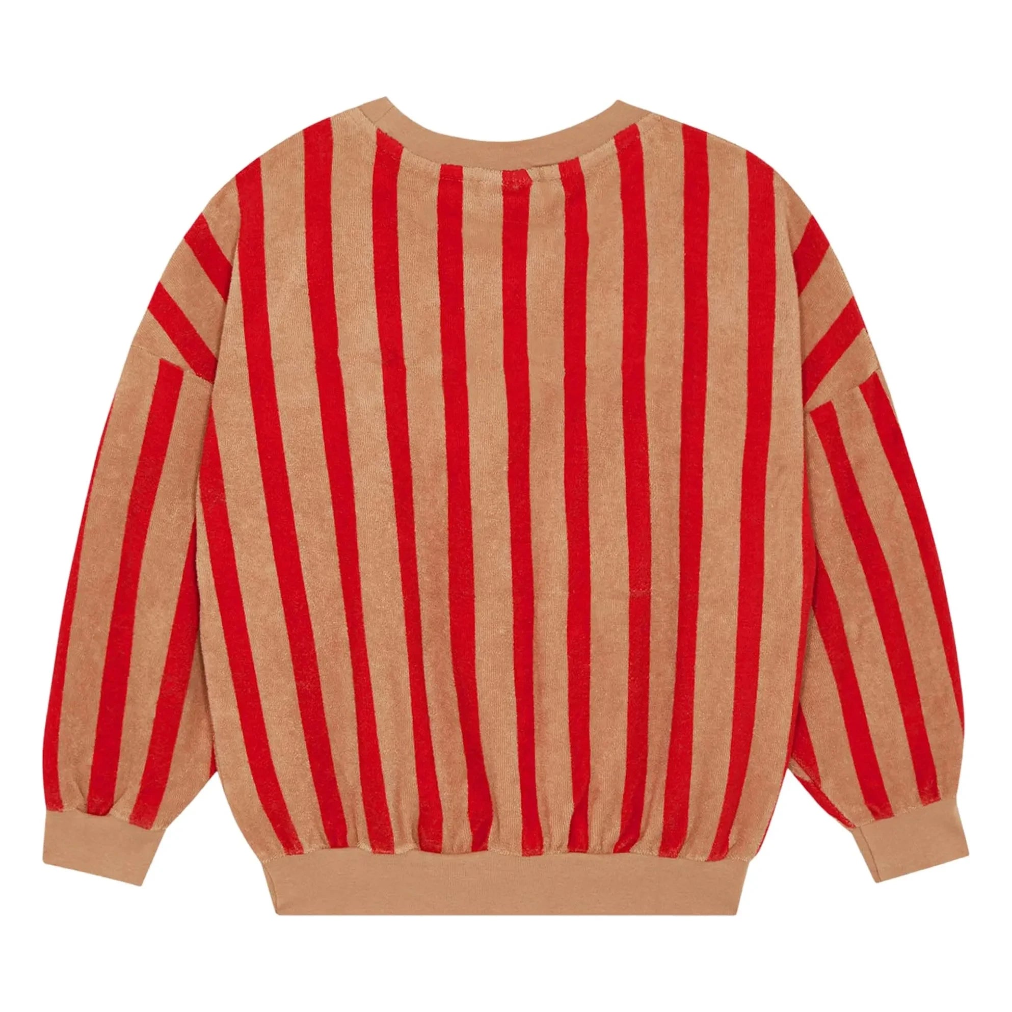 The Campamento - Sudadera de rayas | Camello