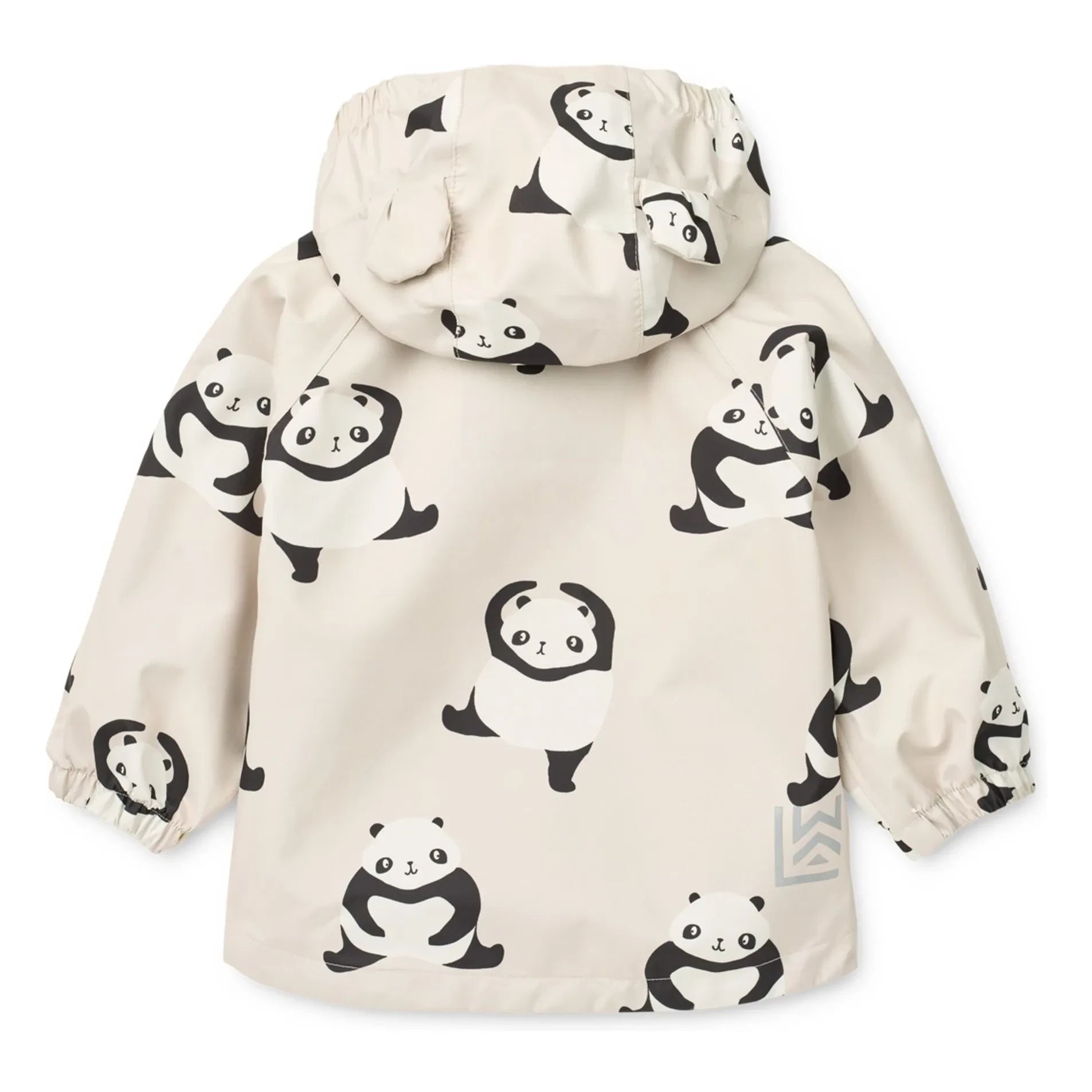 Liewood - Conjunto de lluvia Manu Pandas de fibra reciclada | Azul oscuro