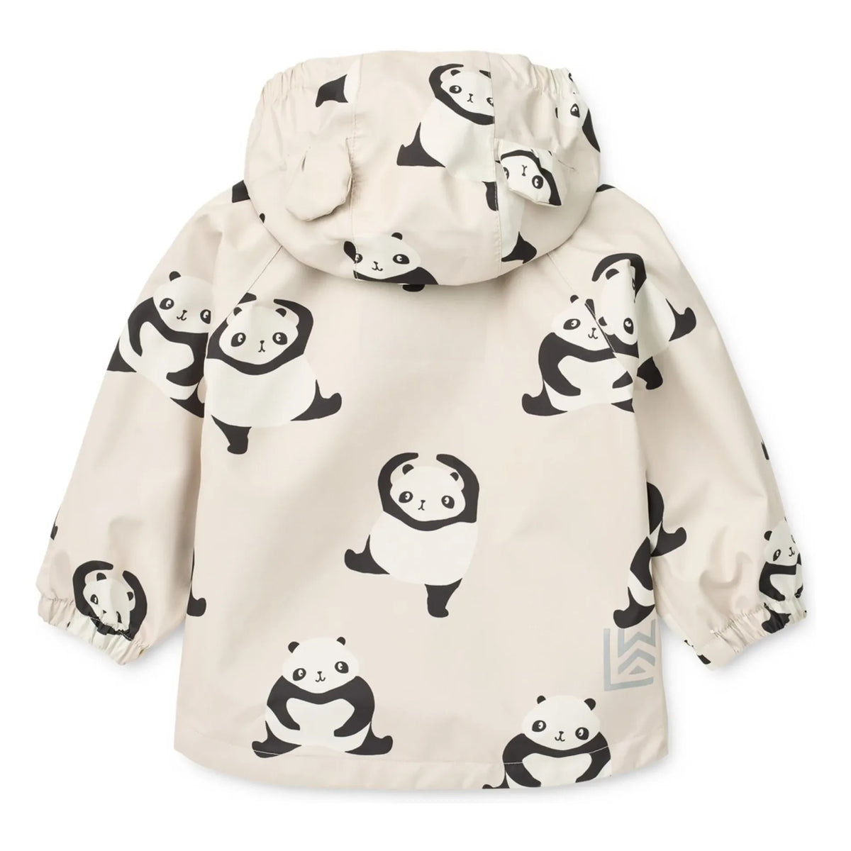 Liewood - Conjunto de lluvia Manu Pandas de fibra reciclada | Azul oscuro