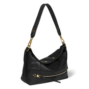 Jérôme Dreyfuss - Lucky Hobo Small Bag Buffalo | Siyah
