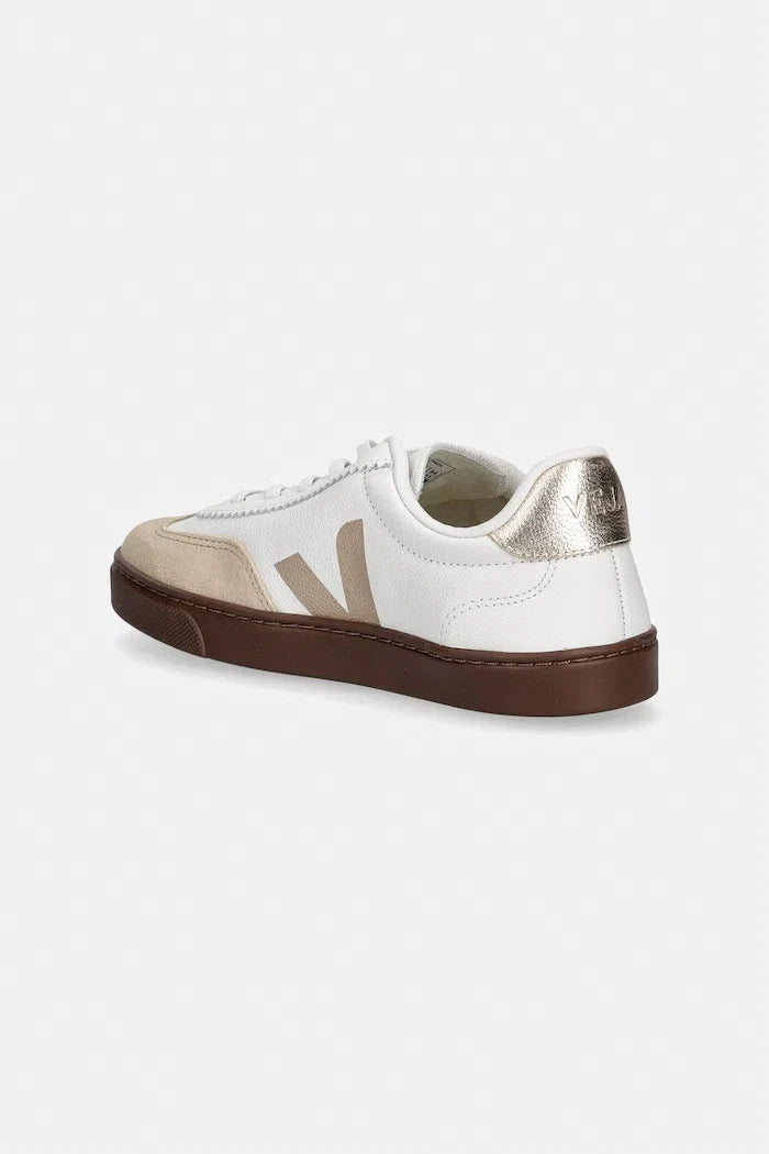 Zapatillas deportivas de cuero Veja Small Volley para niños