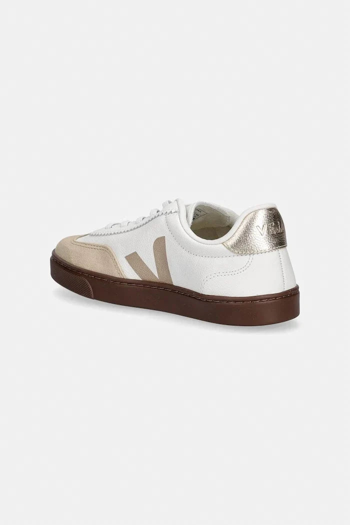 Zapatillas deportivas de cuero Veja Small Volley para niños
