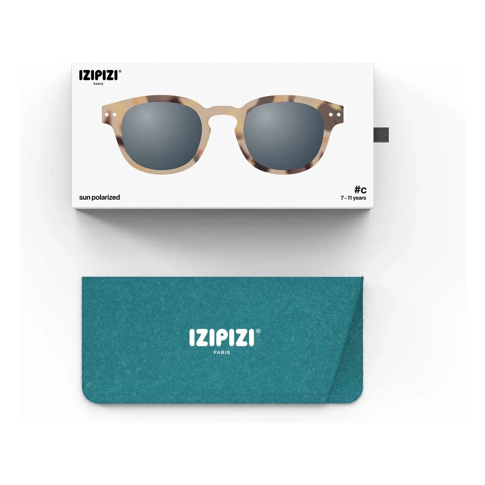 IZIPIZI - Gafas de Sol #C Junior Tortuga | Beige