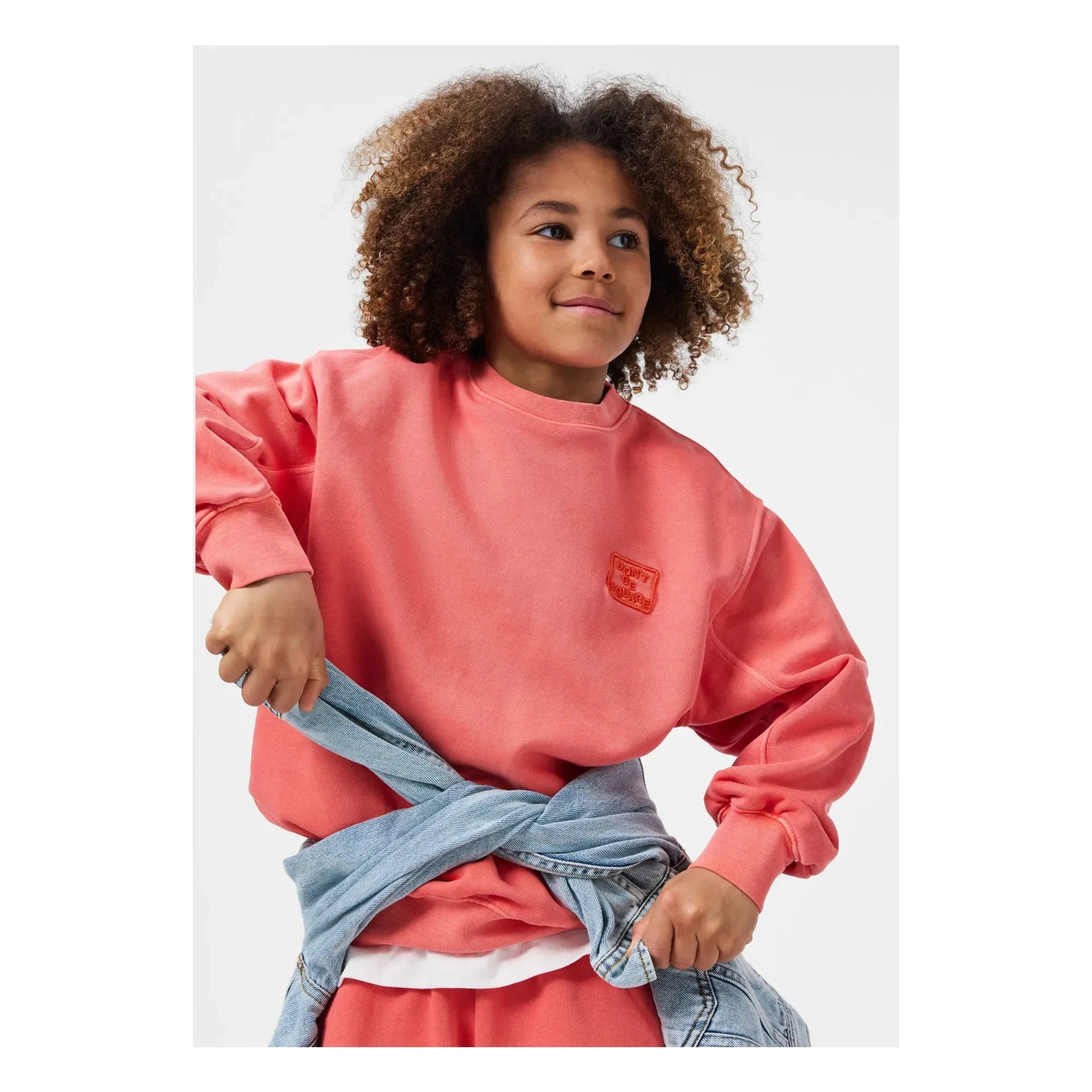 Molo - Sudadera de algodón orgánico Magni | Coral