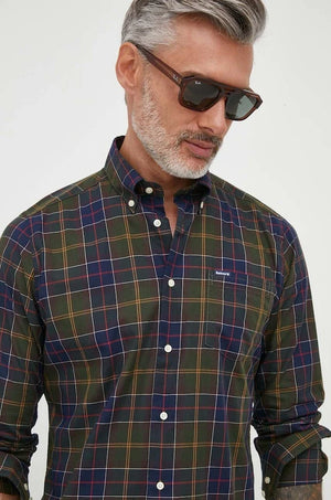 Camisa de algodón Barbour