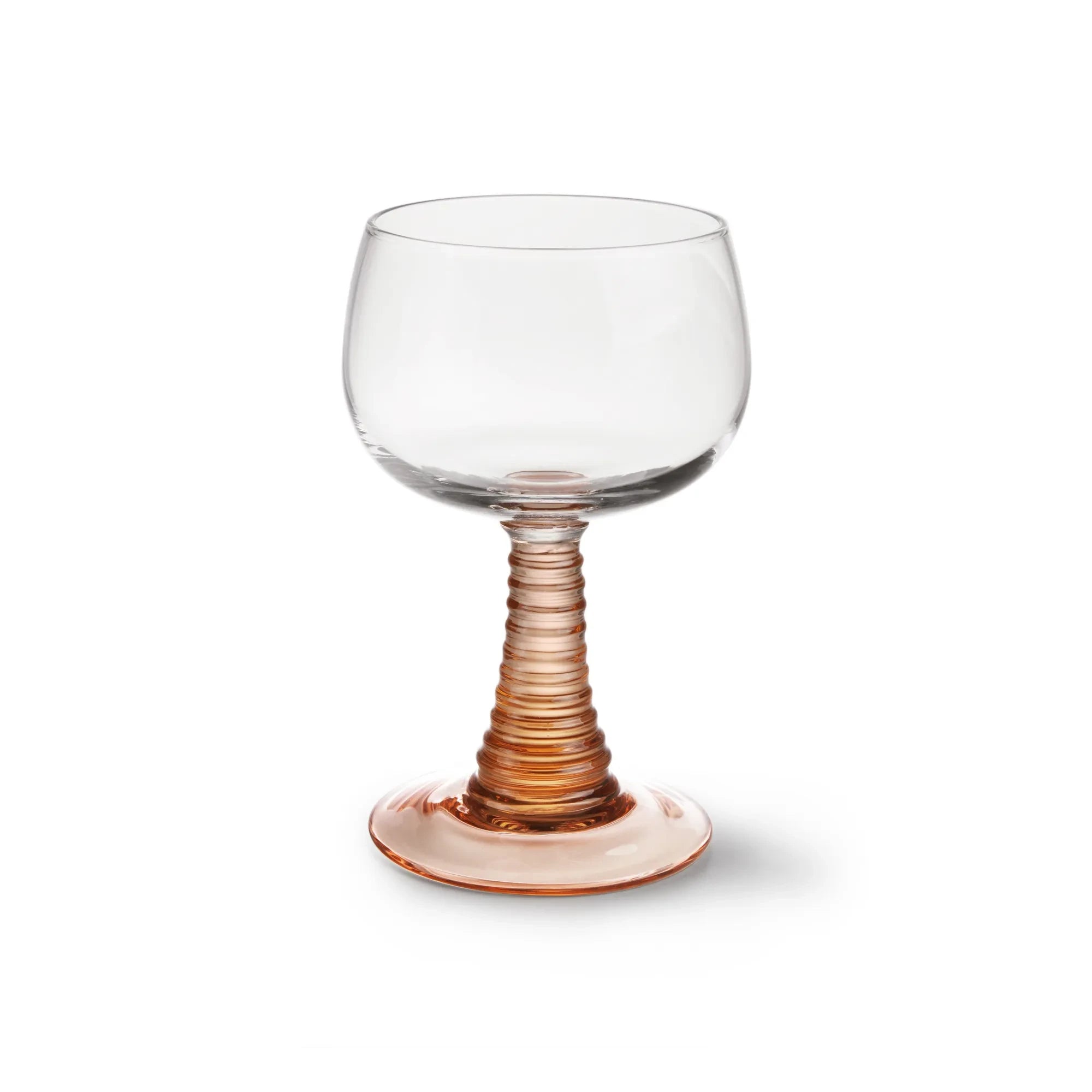 HKliving - Copa de vino Swirl | Nude