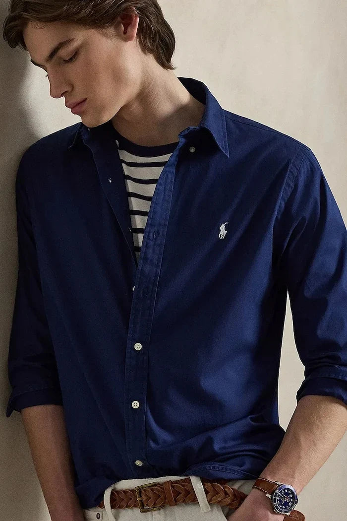 Camisa de algodón Polo Ralph Lauren