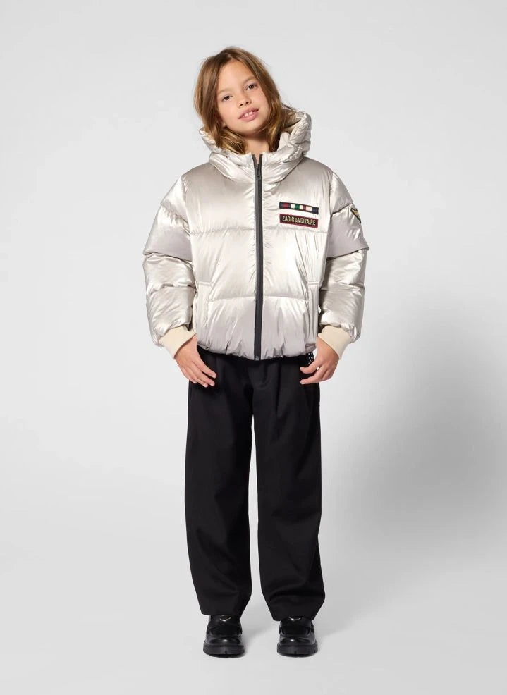 Zadig & Voltaire - Chaqueta acolchada Badge Zadig et Voltaire | Blanco