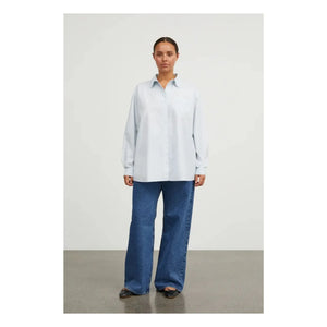 Skall Studio - Camisa de algodón orgánico Edgar | Azul claro