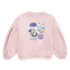 Maison Mangostan - Porselen Sweatshirt | Soluk Pembe