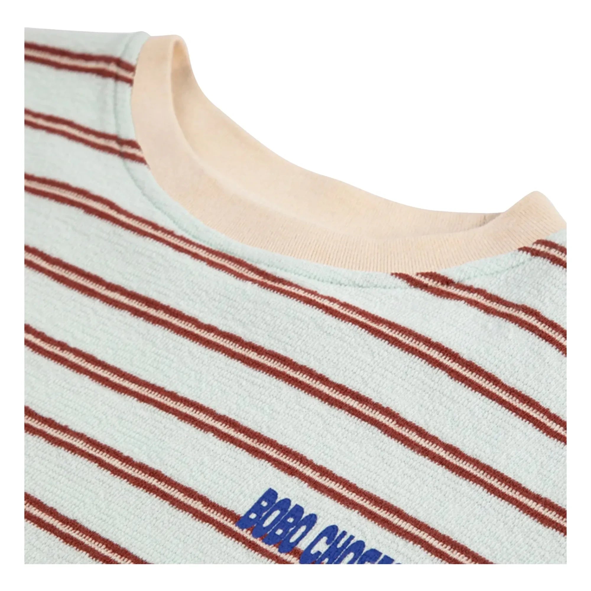 Bobo Choses - Bobo Choses Camiseta a Rayas | Azul claro