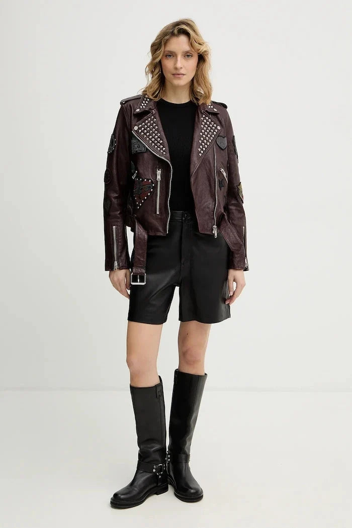 Chaqueta de cuero COLLEGE AllSaints