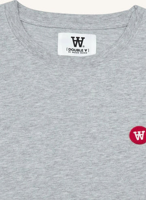 Wood Wood - Camiseta de Algodón Orgánico Ace - Colección Adultos | Gris