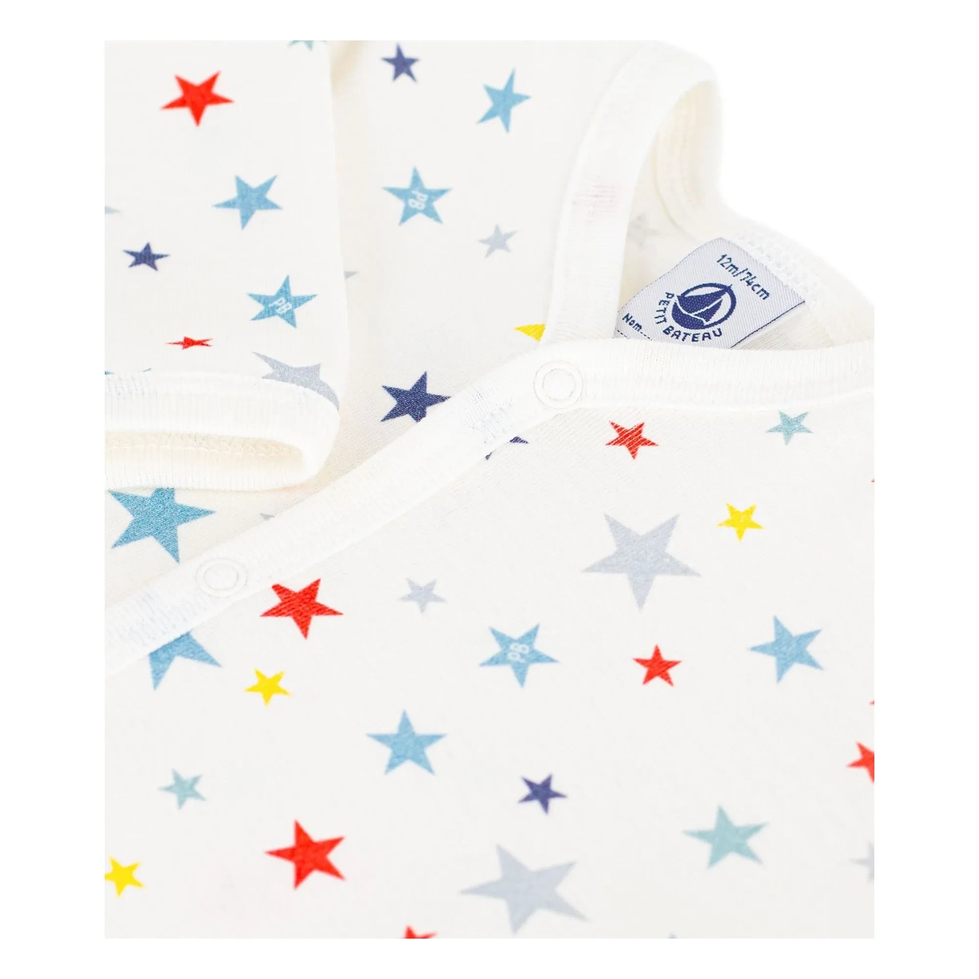 Petit Bateau - Pijama Dors Bien Estrellas | Blanco
