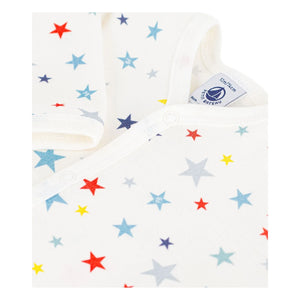 Petit Bateau - Pijama Dors Bien Estrellas | Blanco