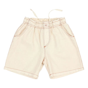 Búho - Pantalón corto bermuda vaquero Tencel | Crudo