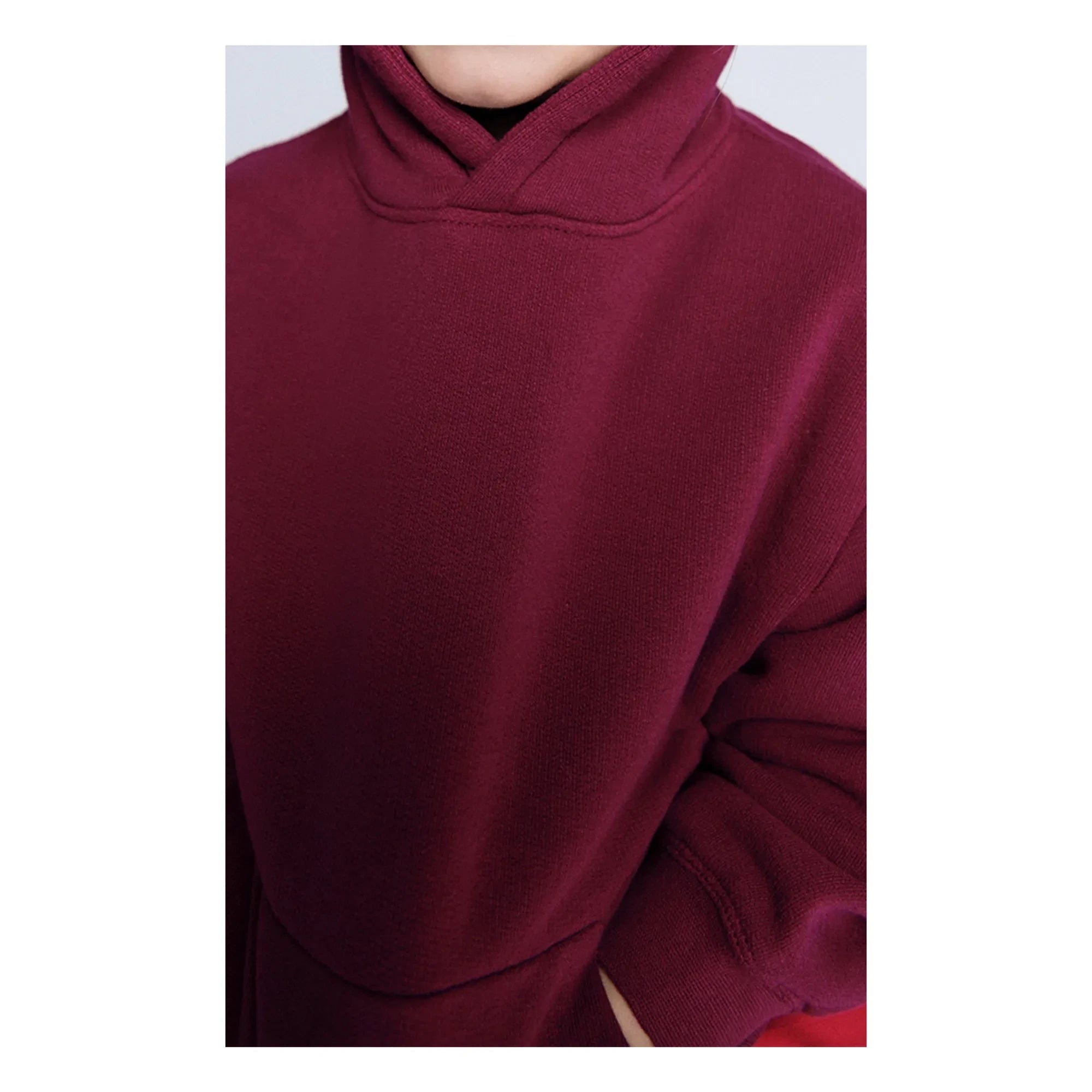 American Vintage - Sudadera con capucha Atubay | Rojo cereza