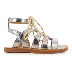Pom d'Api - Plagette Guily Strap Sandaletler | Gümüş