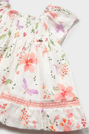 Vestido de algodón para niña Mayoral