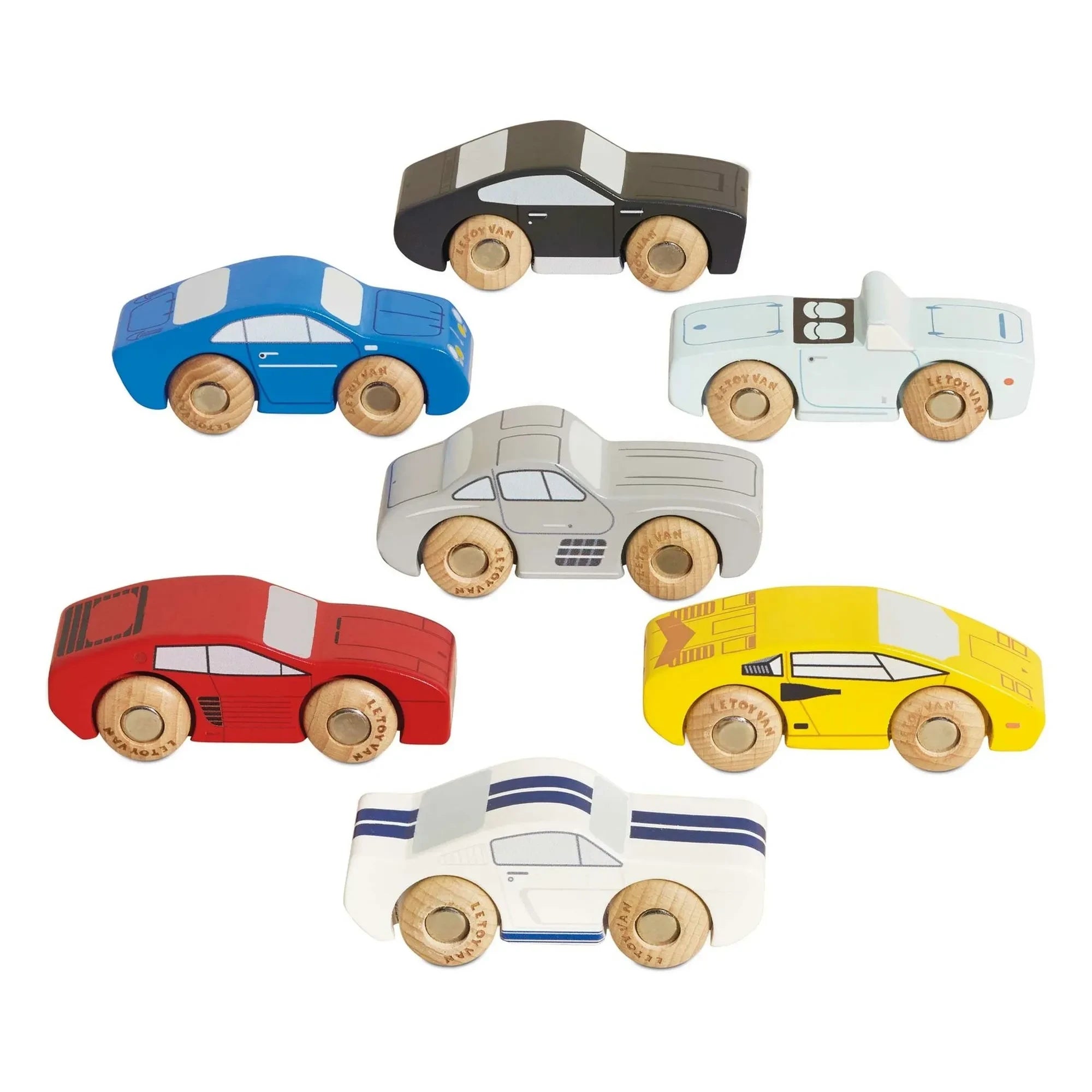 Le Toy Van - Coches Deportivos 7 Piezas