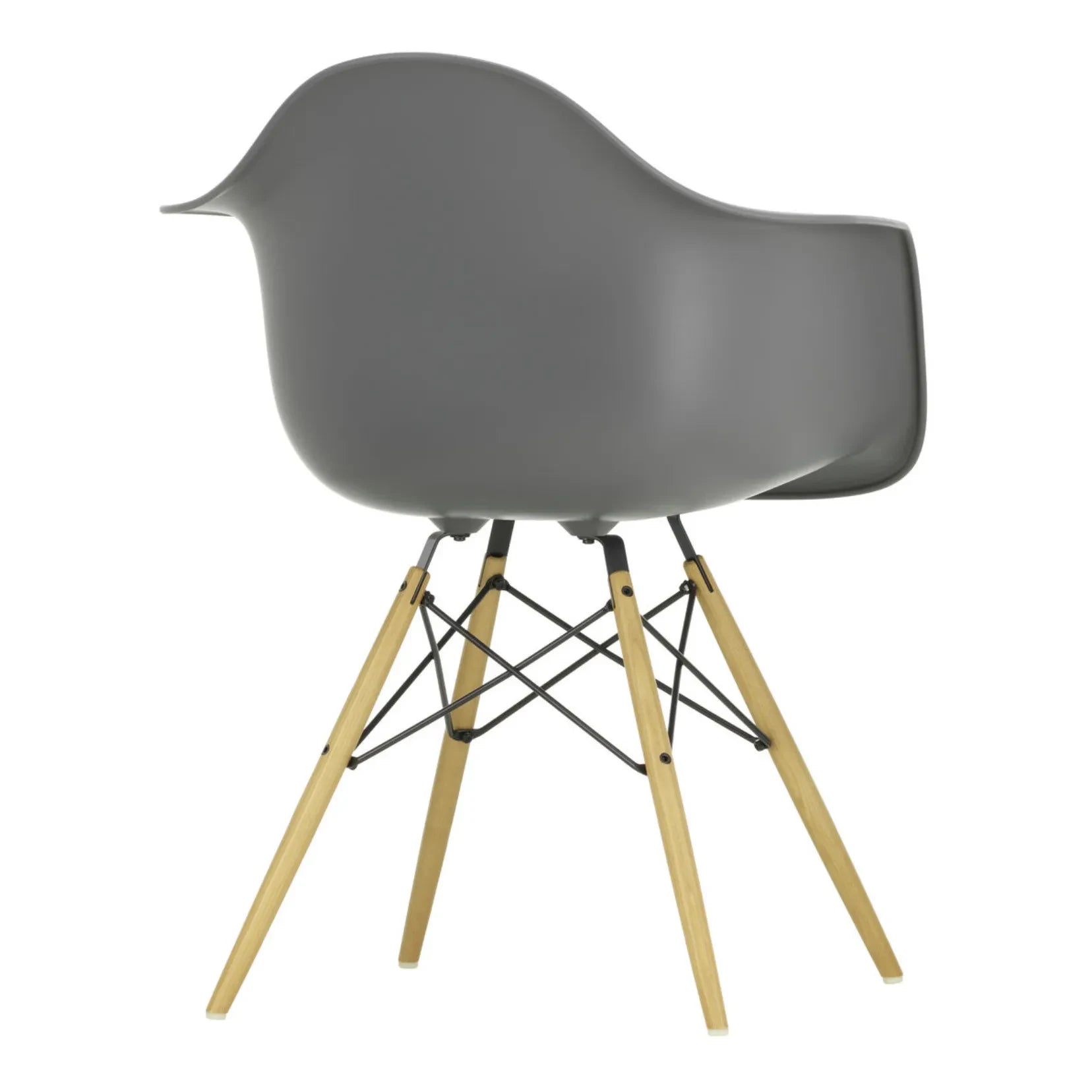 Vitra - Silla DAW - base de arce - Charles y Ray Eames | Granito