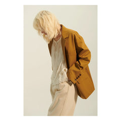 BELLEPIECE - Chaqueta de sastre Londres | Tabaco