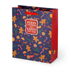 Legami - Bolsa de Regalo de Jengibre de Navidad - Grande