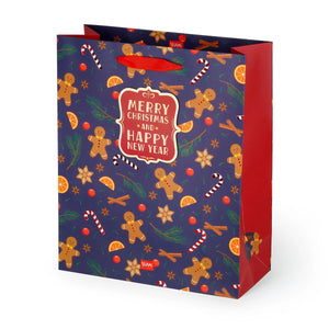Legami - Bolsa de Regalo de Jengibre de Navidad - Grande