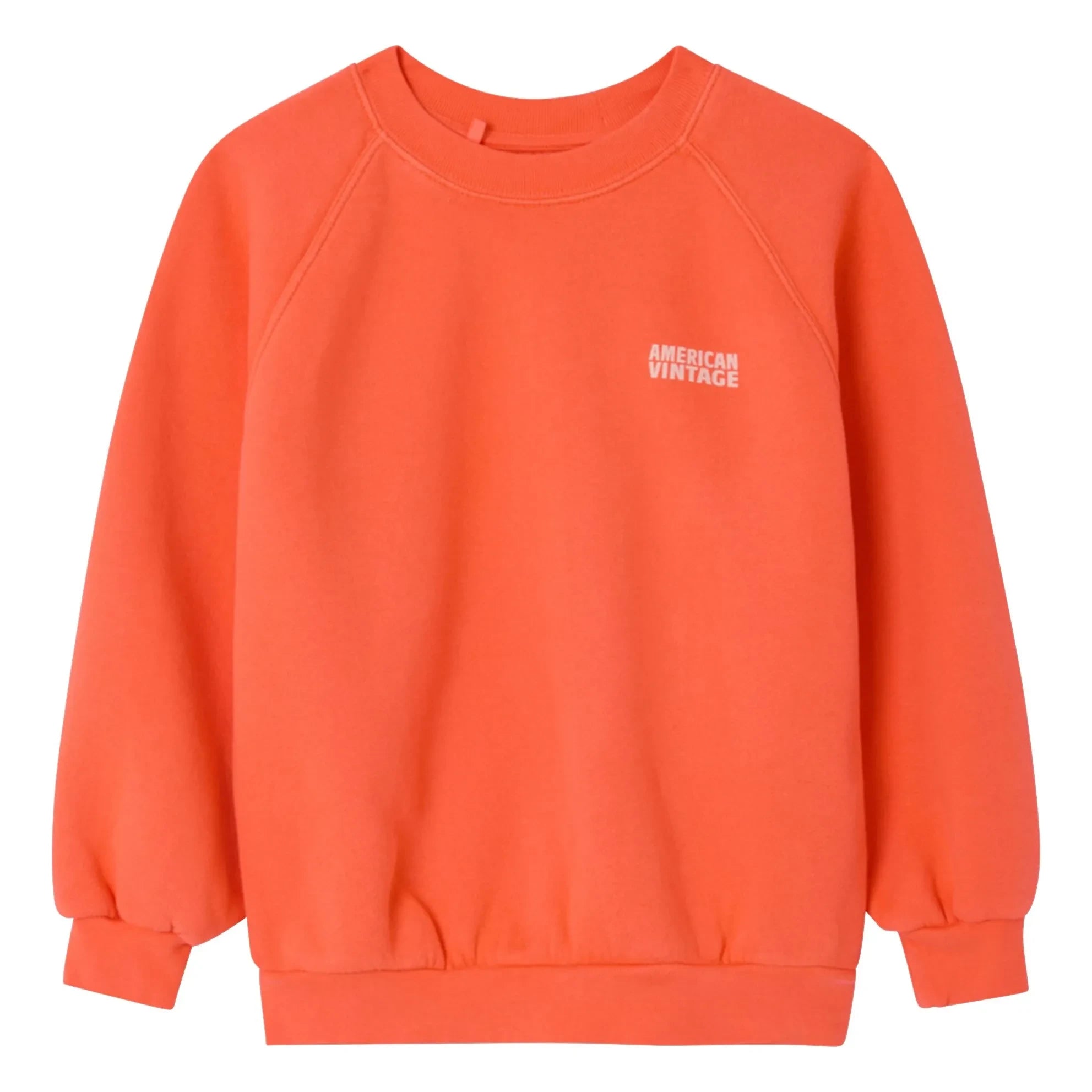 American Vintage - Sudadera Izubird | Mandarina