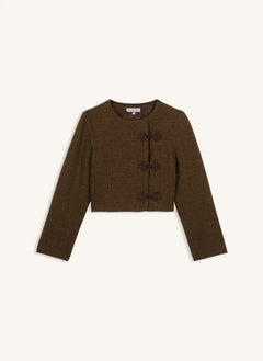 Maria de la Orden - Chaqueta de Tweed Joséphine | Beige marrón