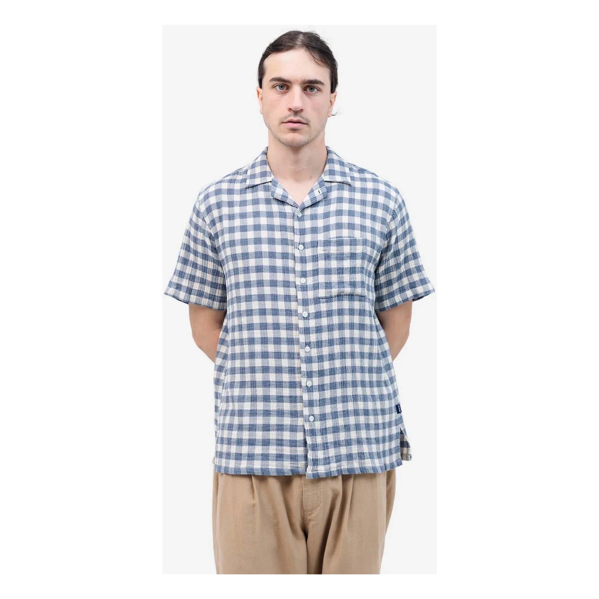 Olow - Camisa hawaiana Kareli | Azul