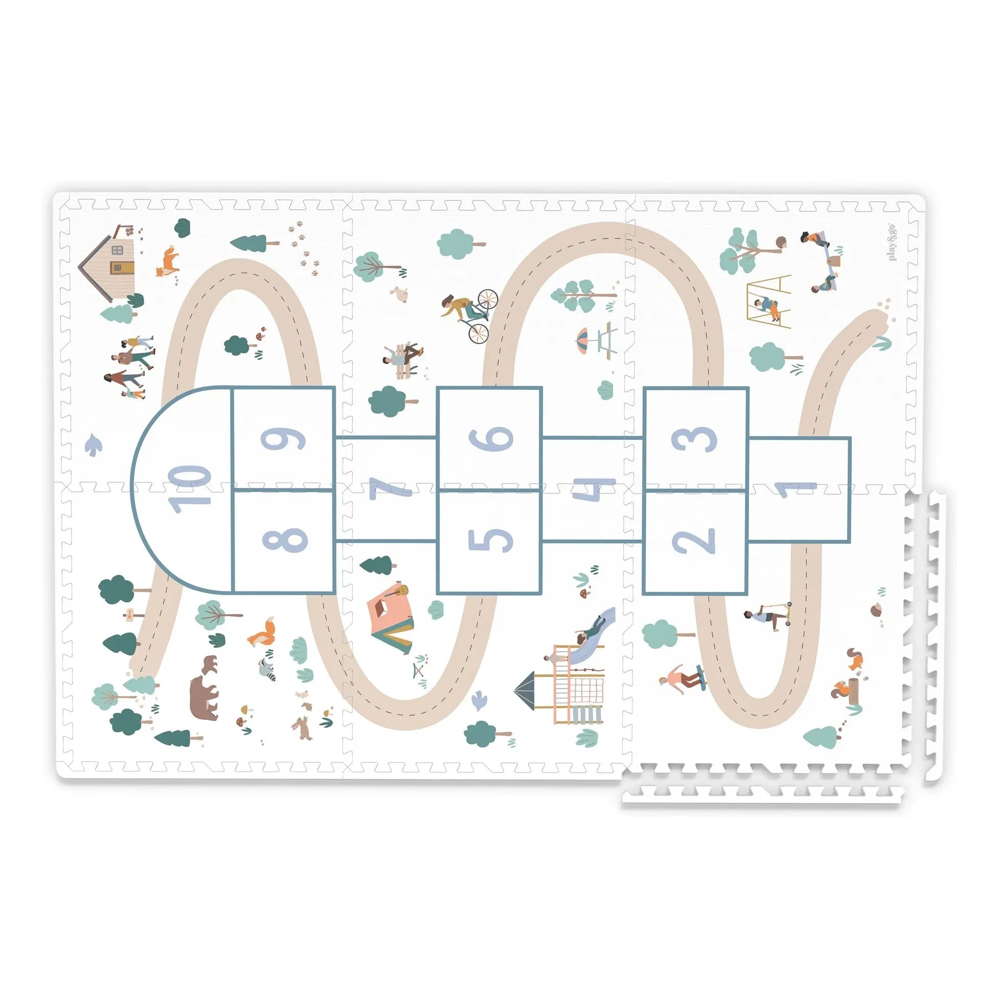 Play and Go - Alfombra de juegos modular Tiloo - Marelle