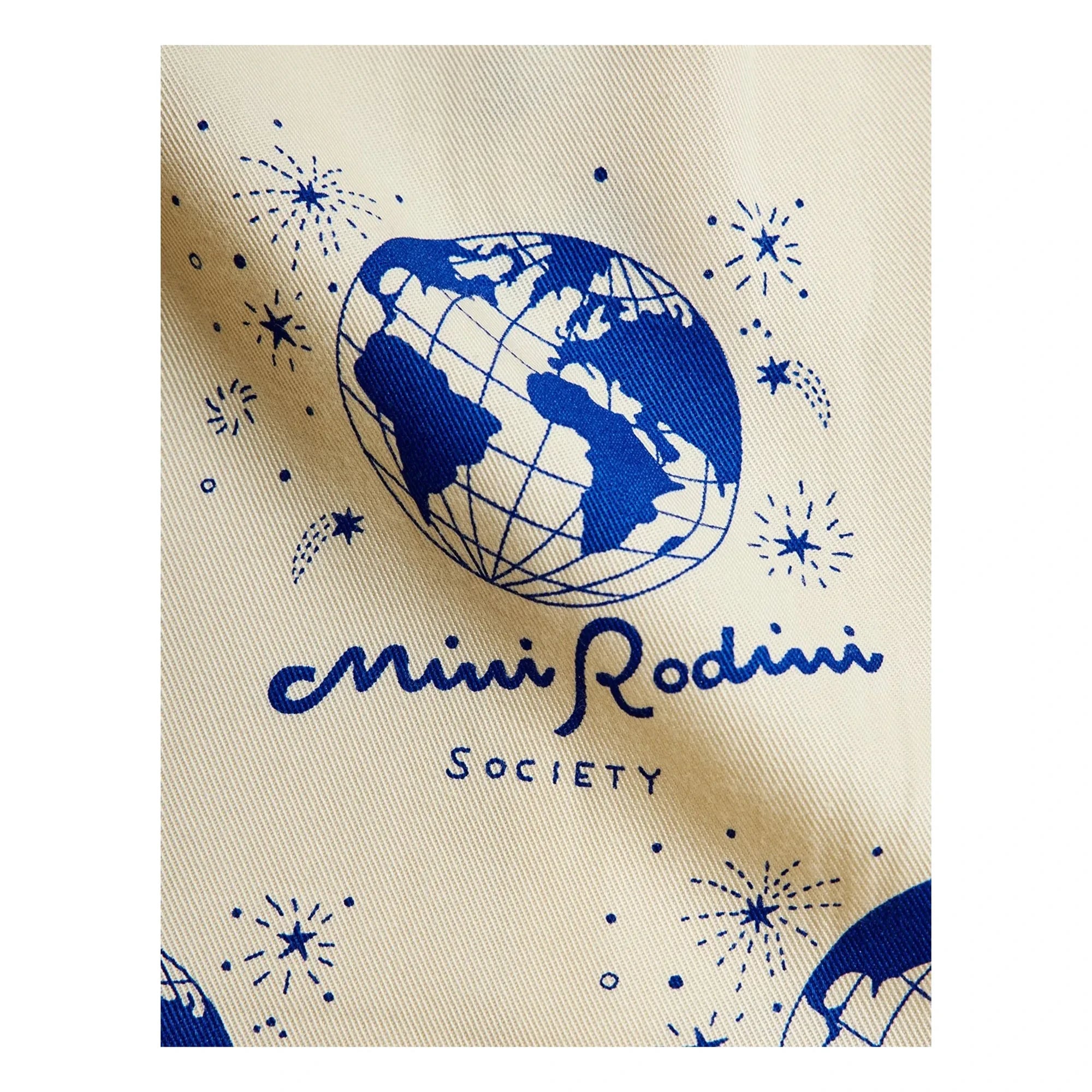 Mini Rodini - Camisa Society Tencel | Crudo