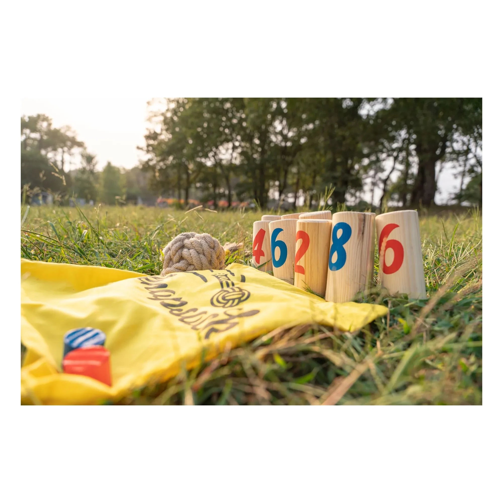 BS Toys - Juego de bolos con mochila