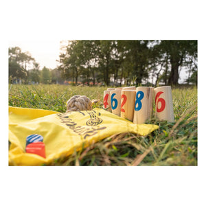BS Toys - Juego de bolos con mochila