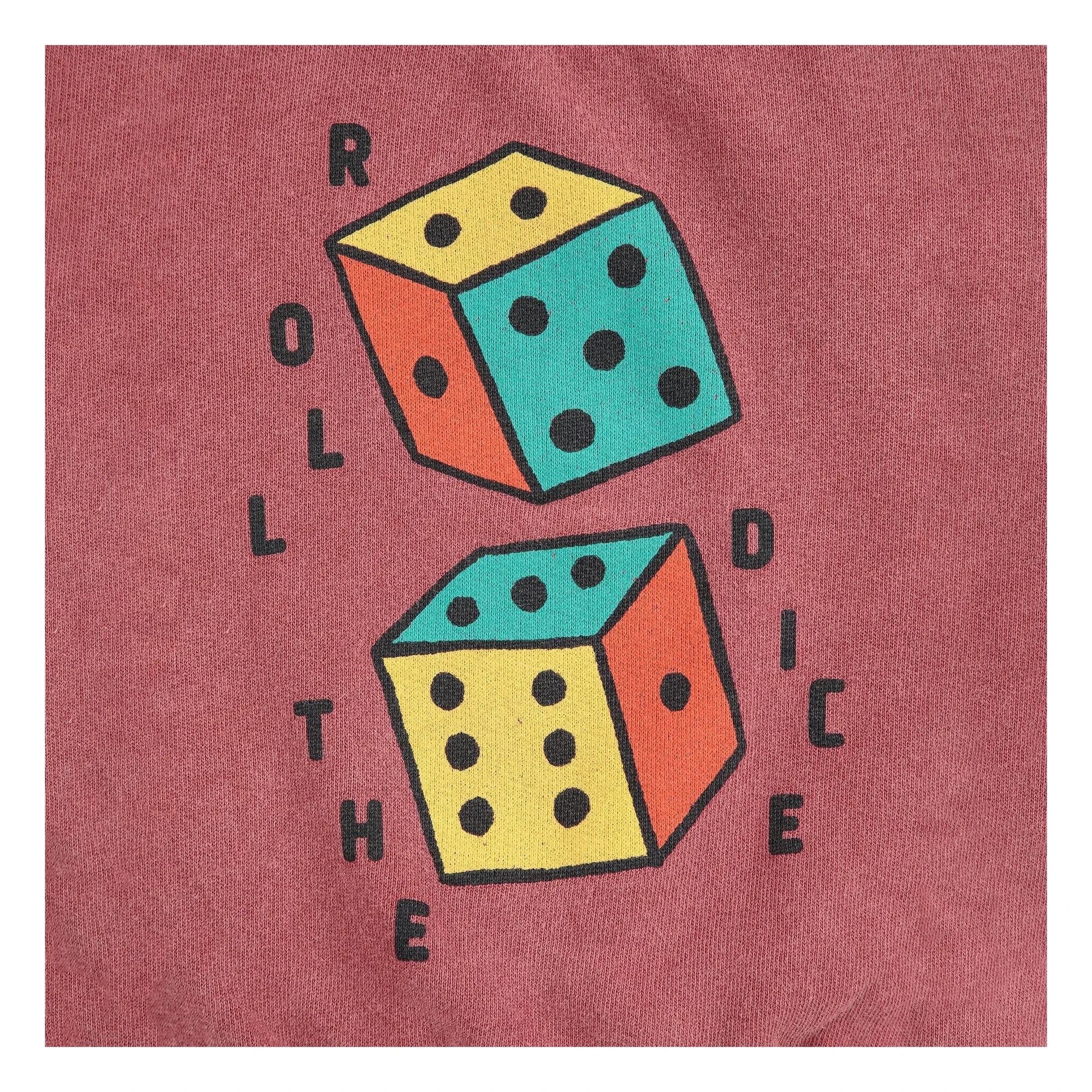 Bobo Choses - Roll The Dice Sudadera de algodón orgánico | Marrón