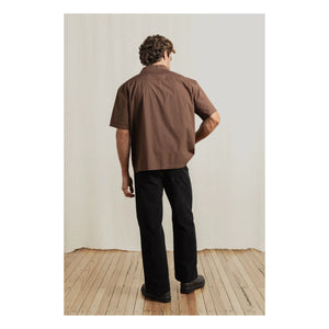 Rhythm - Camisa de manga corta relajada Mirissa | Marrón