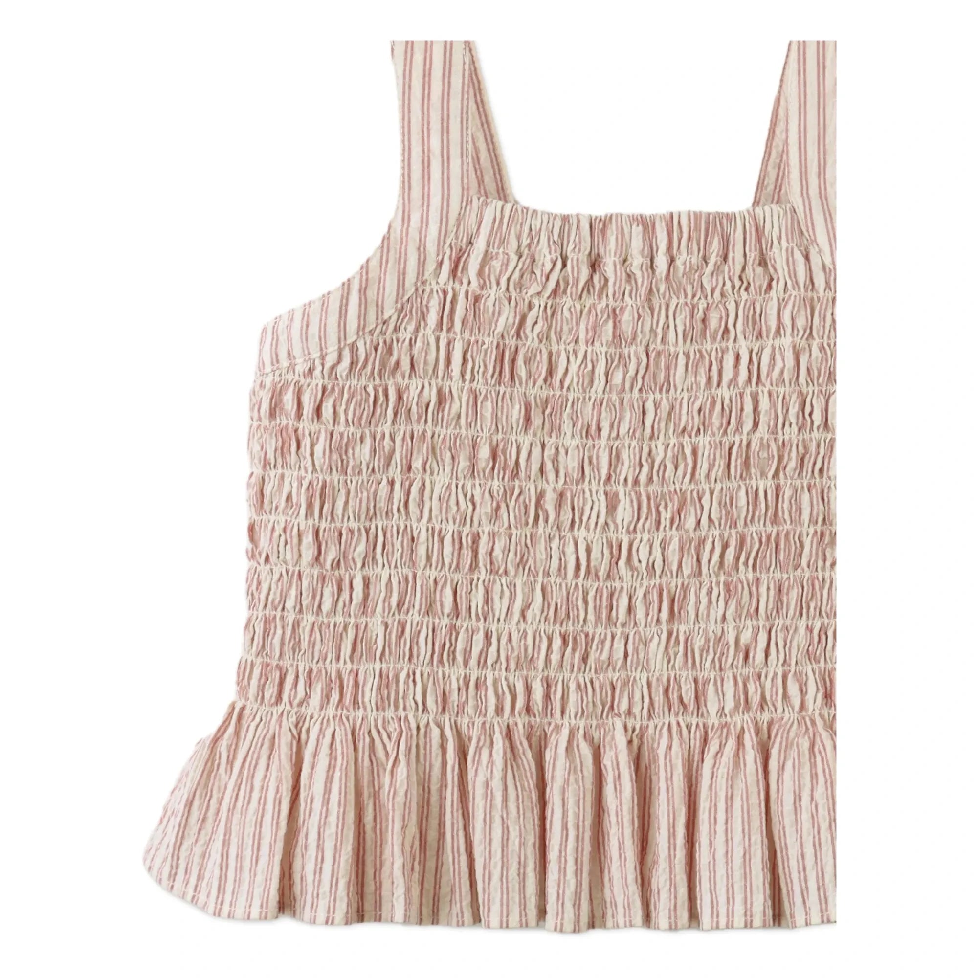 Gingersnaps - Top fruncido Josephine Fleurs | Rojo