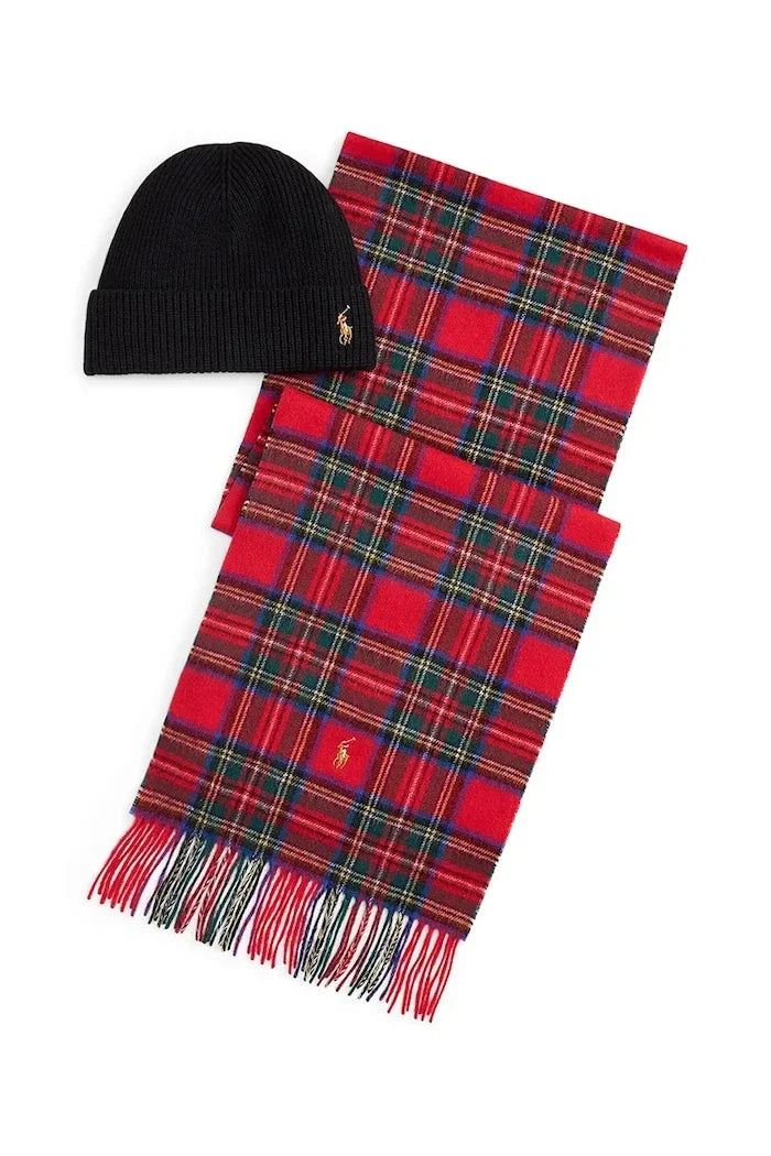 Gorro y bufanda de lana Polo Ralph Lauren